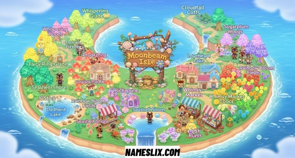 Animal Crossing Island Names Dreamy
