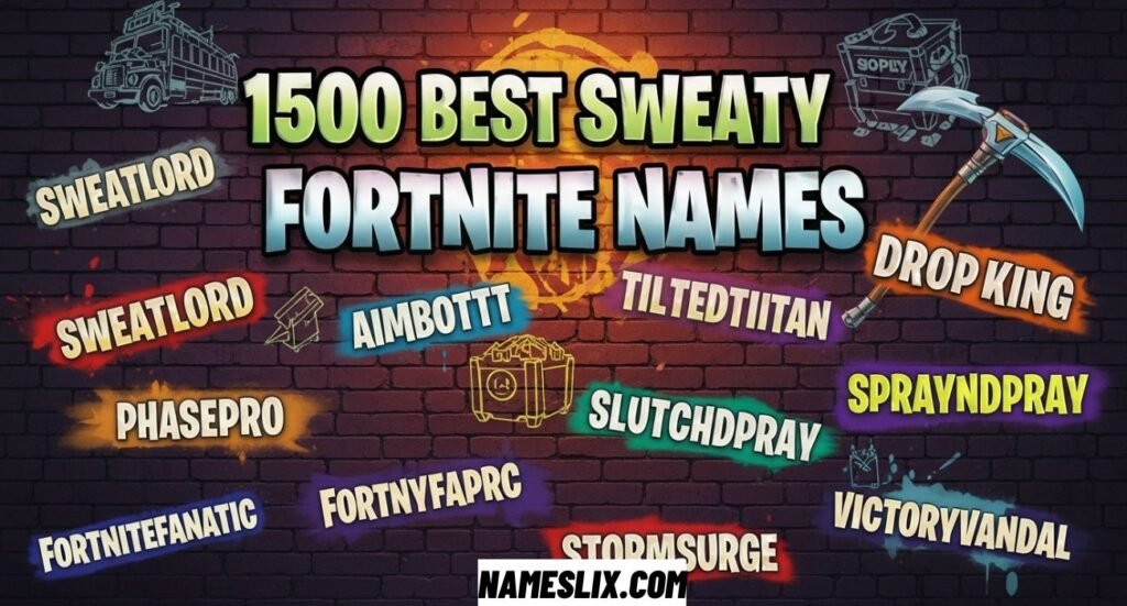 Best Sweaty Fortnite Names
