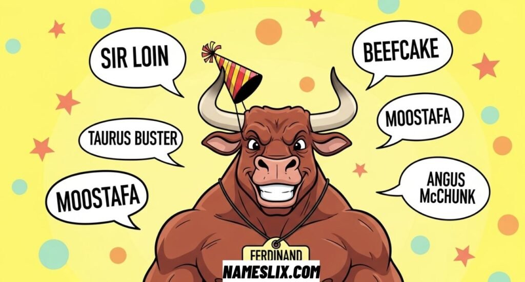 Funny Bull Names Guaranteed