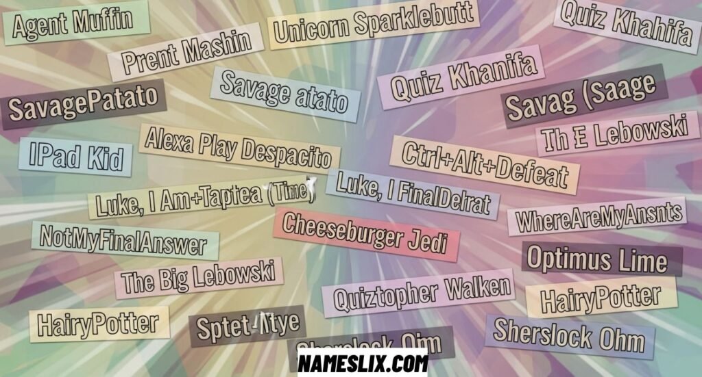 Funny Kahoot Names Hilarious