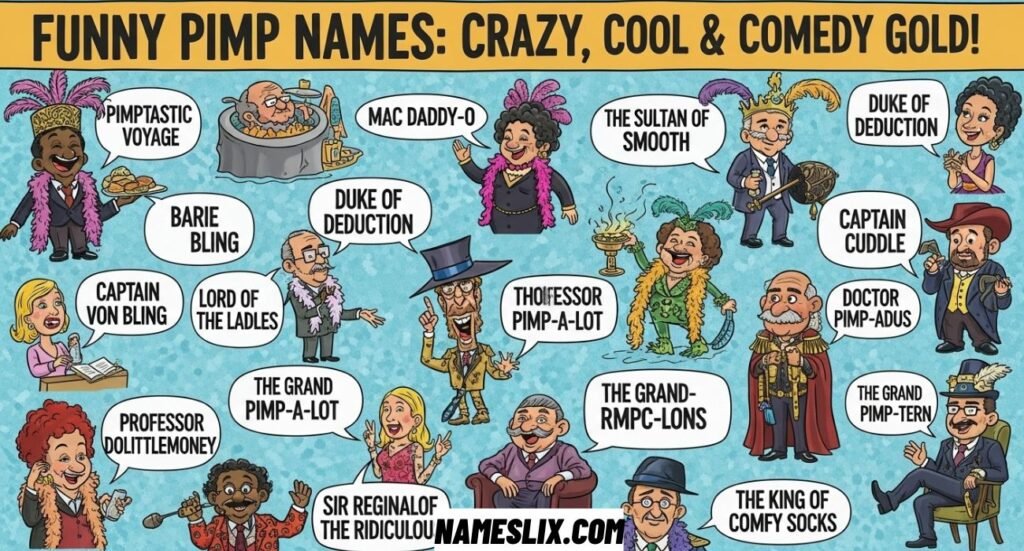 Funny Pimp Names Crazy