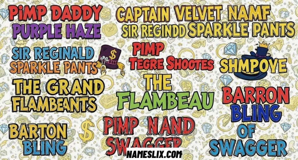 Funny Pimp Names Crazy