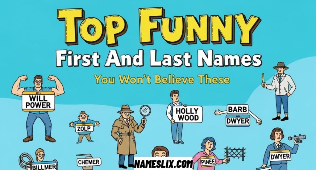 Top Funny First And Last Names