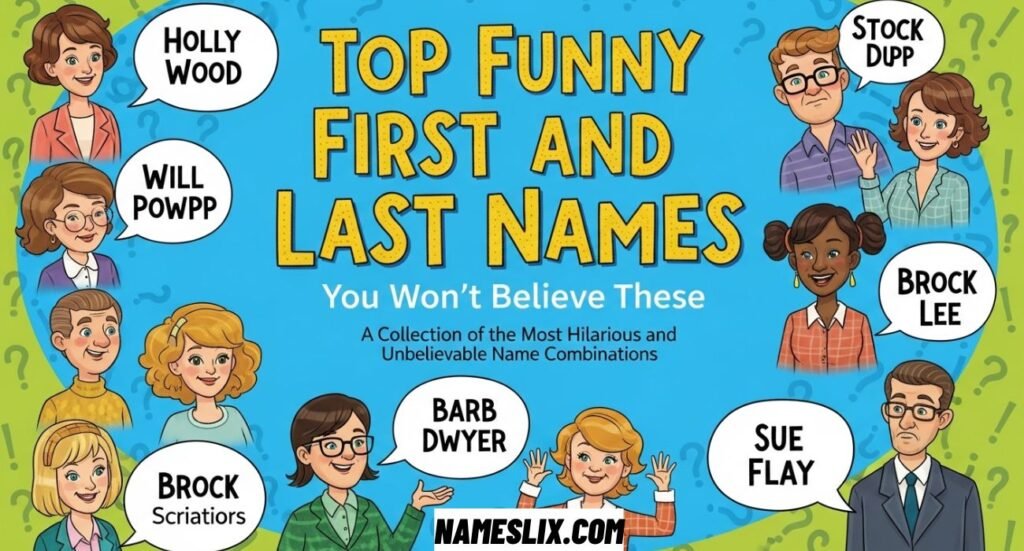 Top Funny First And Last Names