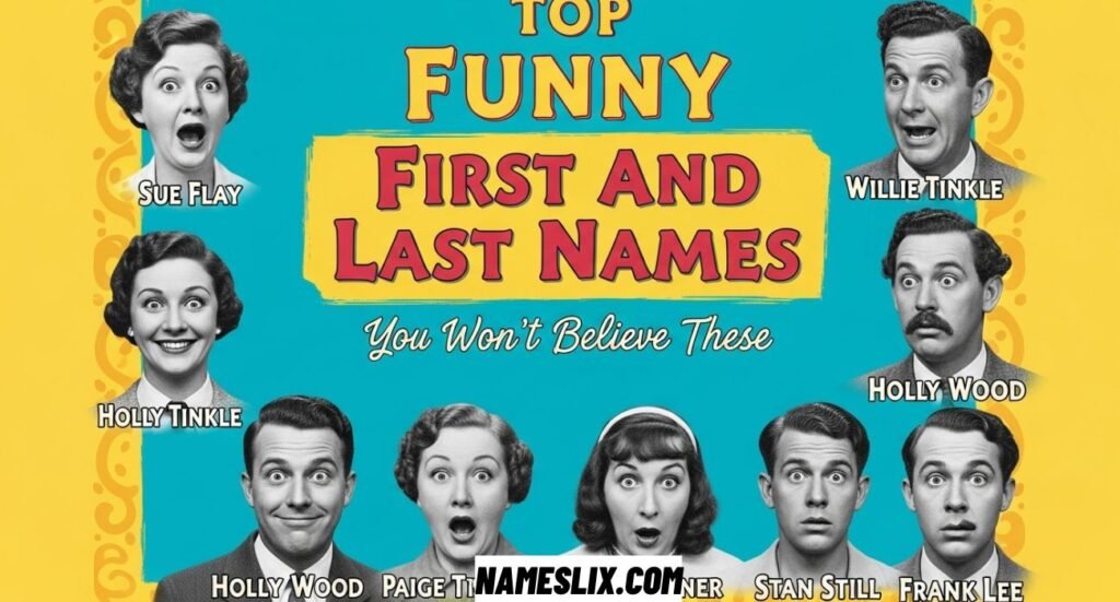 Top Funny First And Last Names