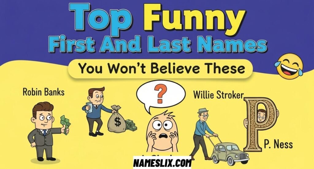Top Funny First And Last Names