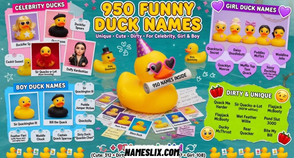 Funny Duck Names