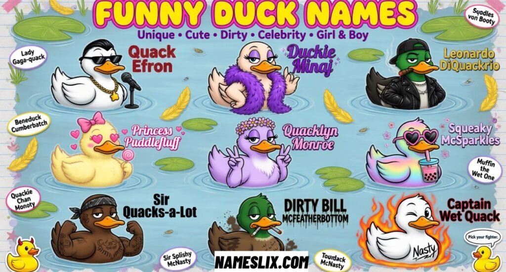 Funny Duck Names