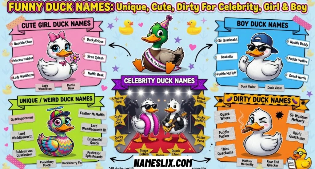 Funny Duck Names
