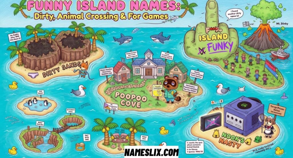 Funny Island Names