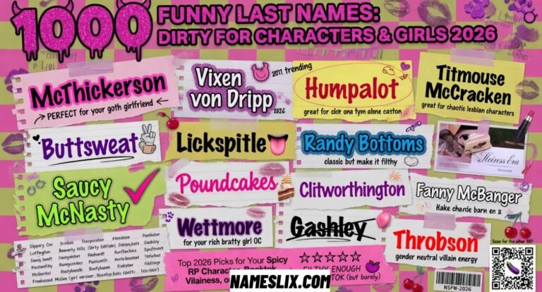 Funny Last Names
