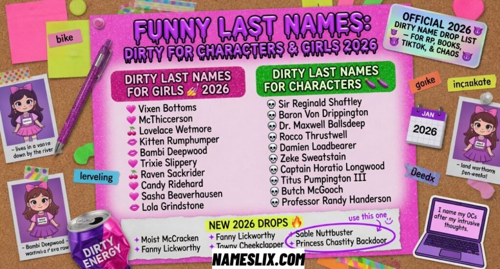 Funny Last Names
