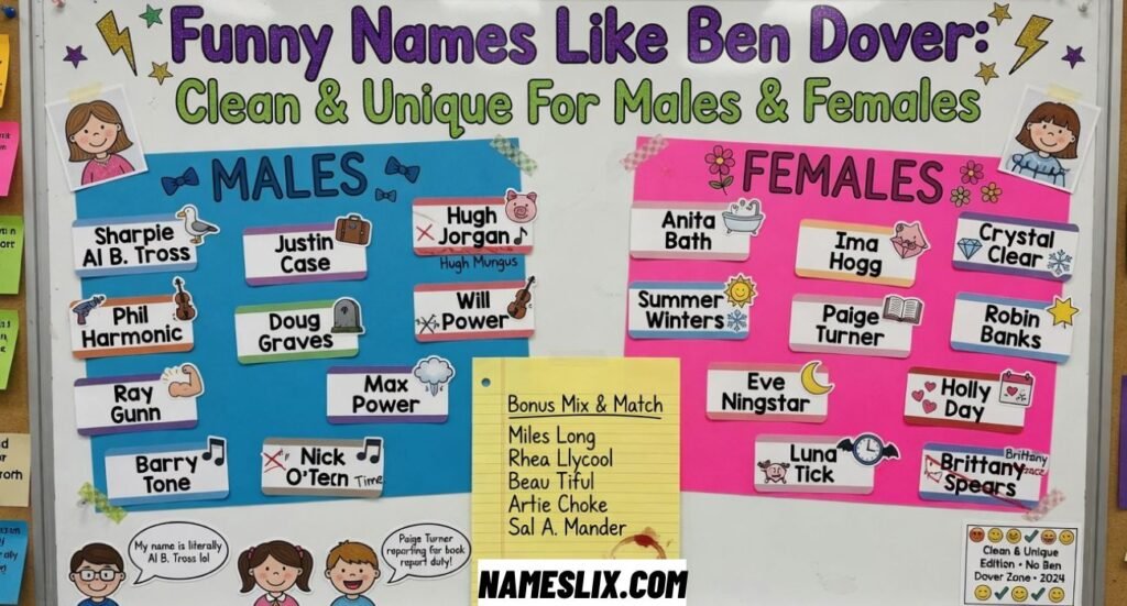 Funny Names Like Ben Dover