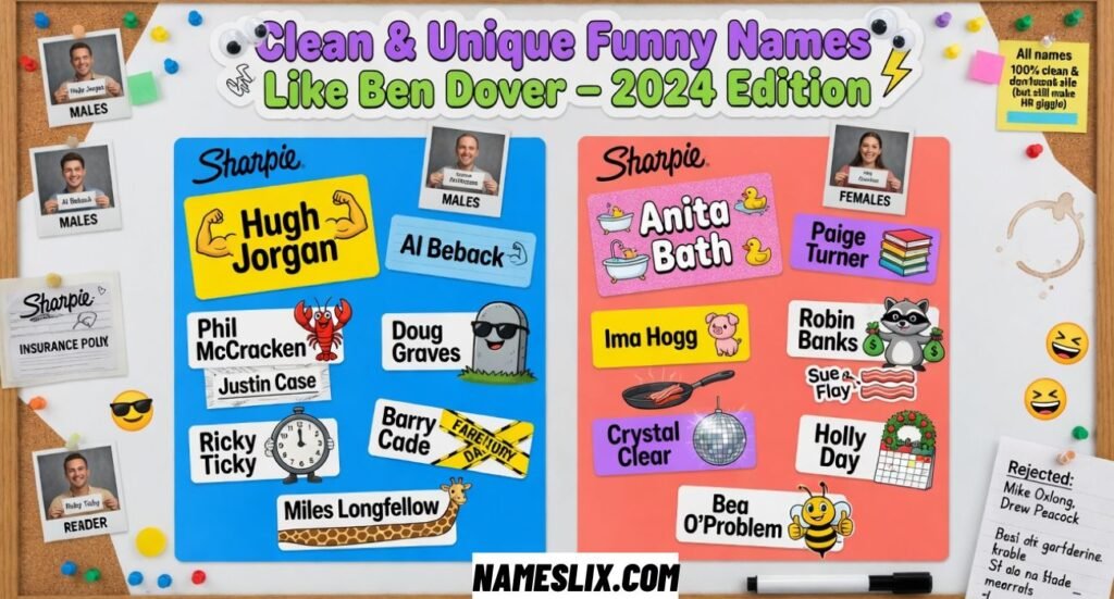Funny Names Like Ben Dover