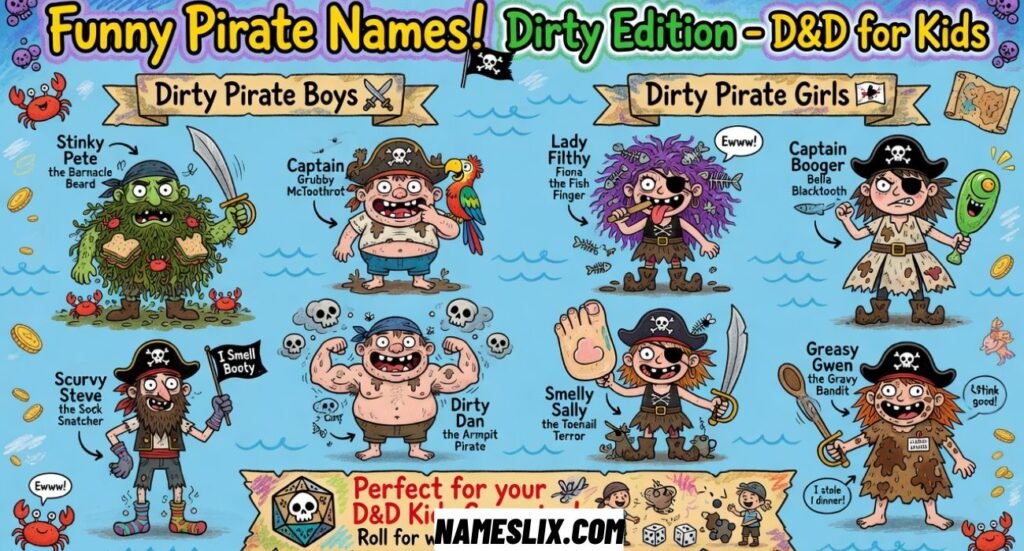 Funny Pirate Names
