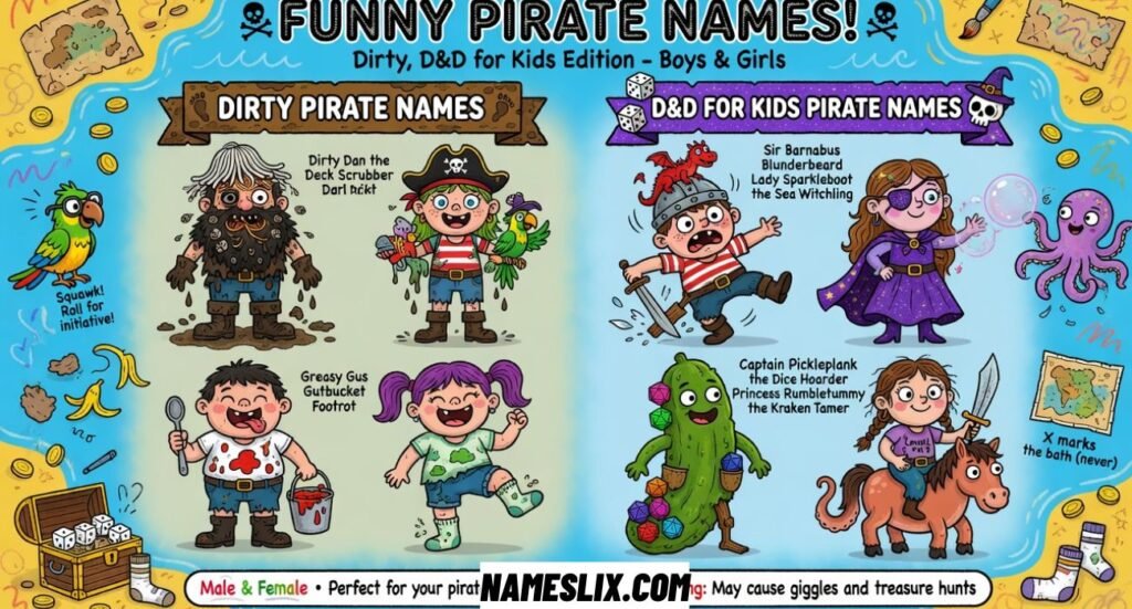 Funny Pirate Names