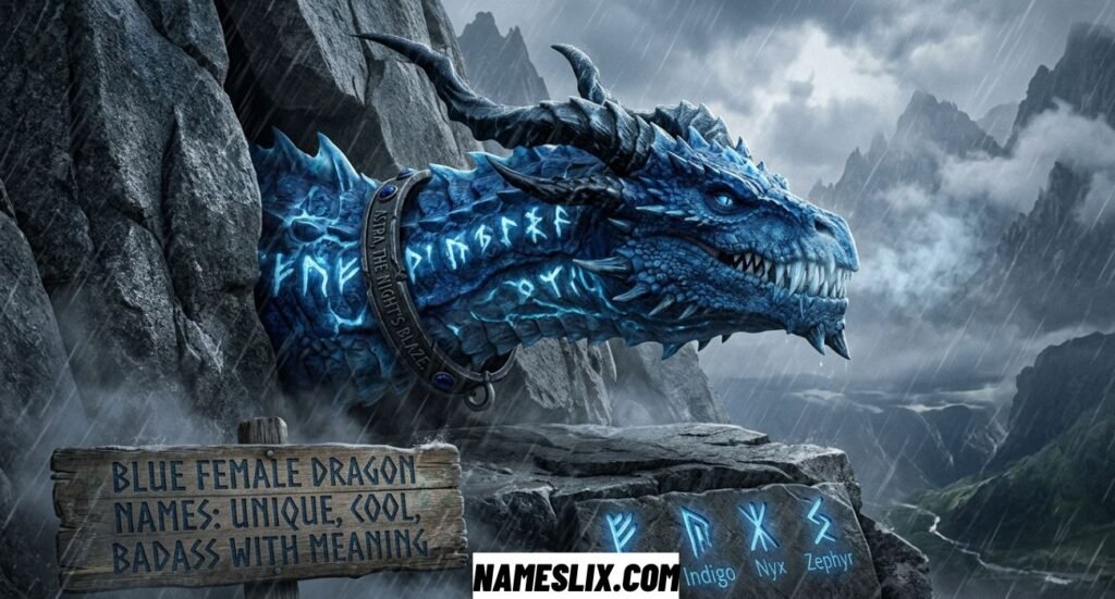 Blue Female Dragon Names