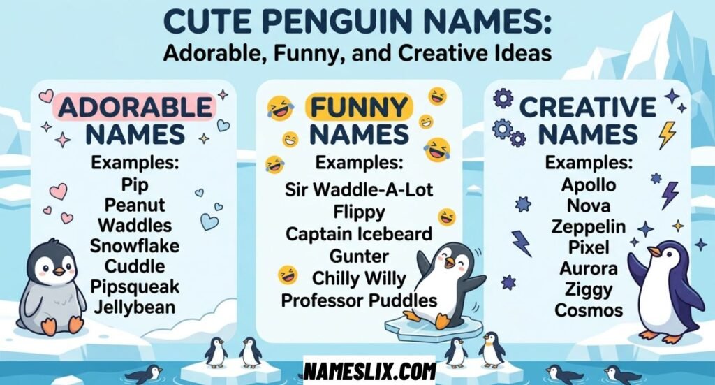 Cute Penguin Names