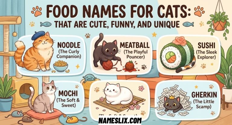 Food Names for Cats