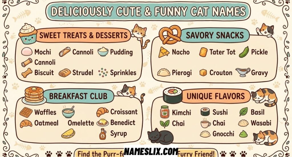 Food Names for Cats