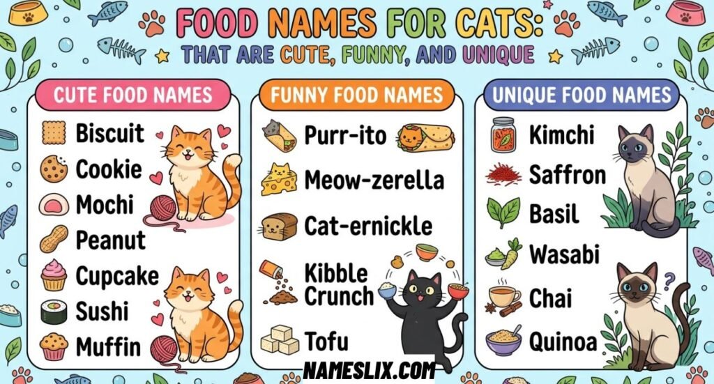 Food Names for Cats