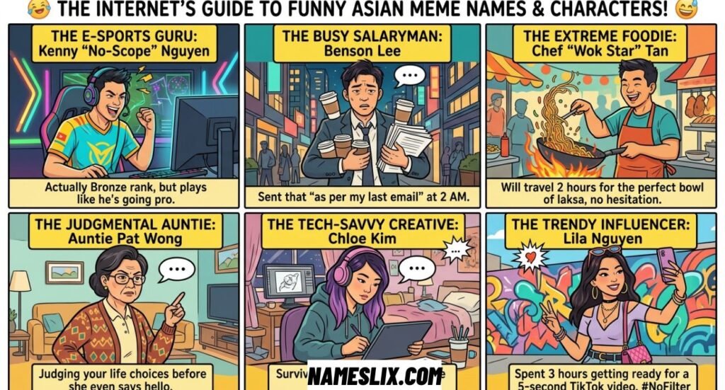 Funny Asian Names