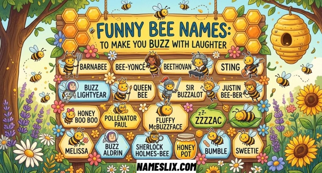 Funny Bee Names