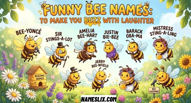 Funny Bee Names