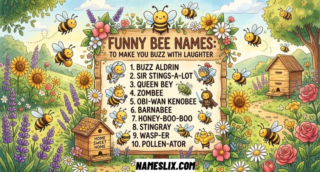 Funny Bee Names