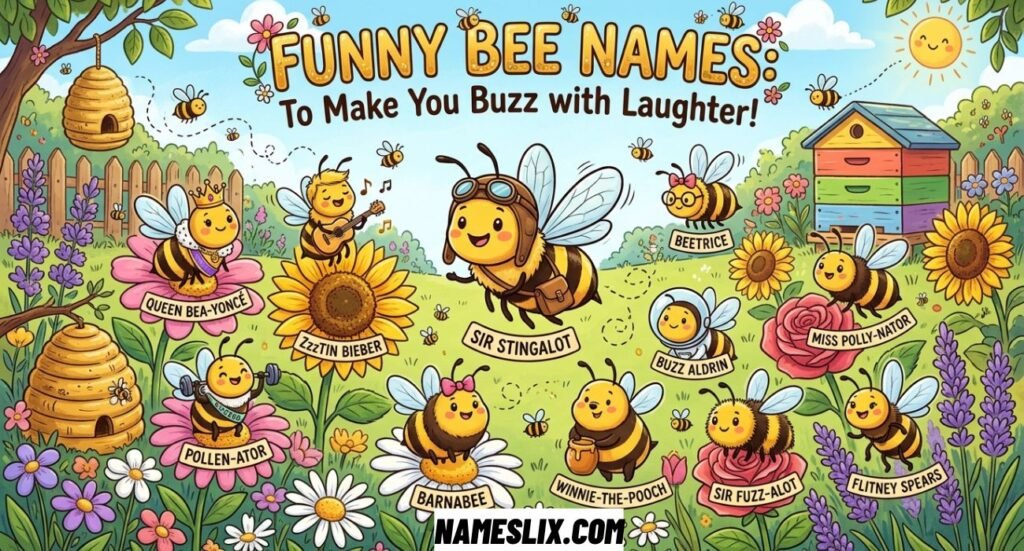 Funny Bee Names