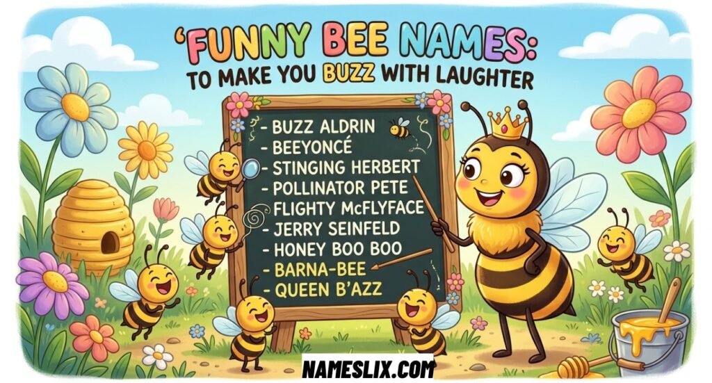 Funny Bee Names