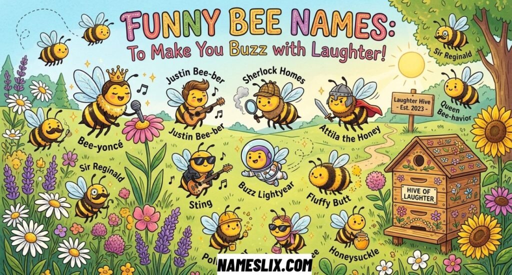 Funny Bee Names