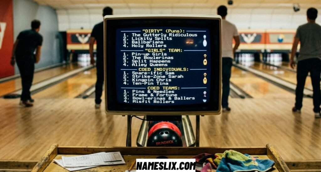Funny Bowling Names