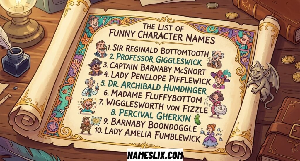 Funny Character Names