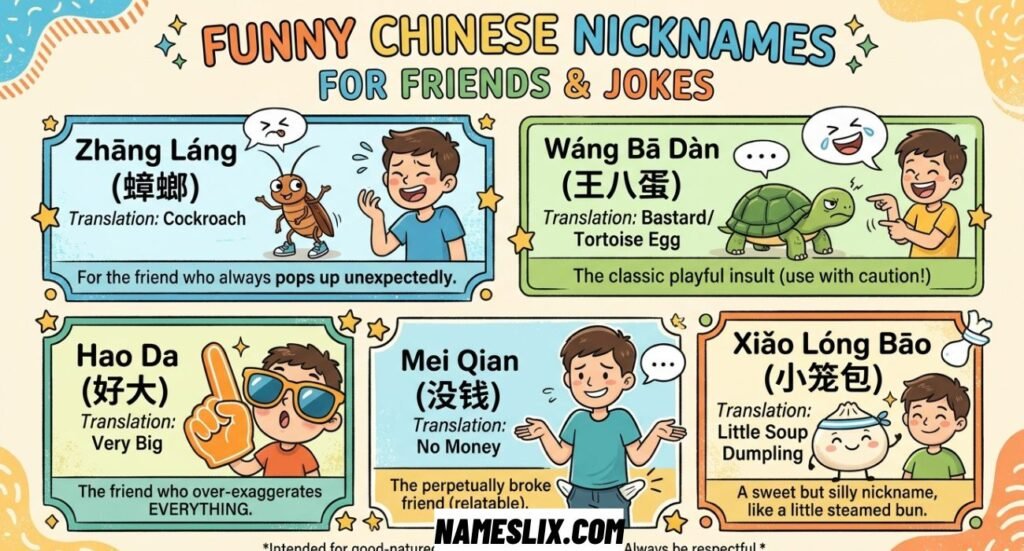 Funny Chinese Names