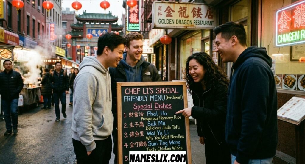 Funny Chinese Names