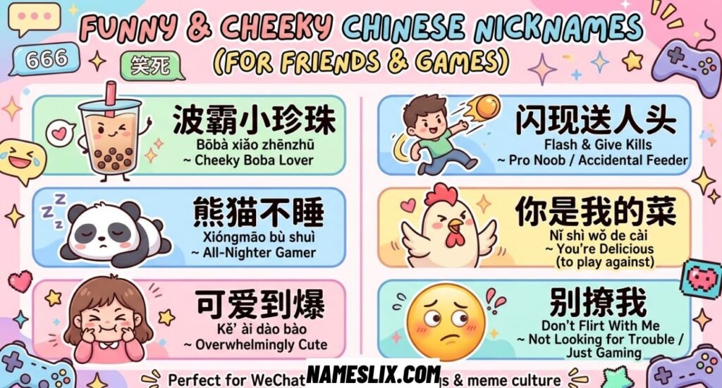 Funny Chinese Names