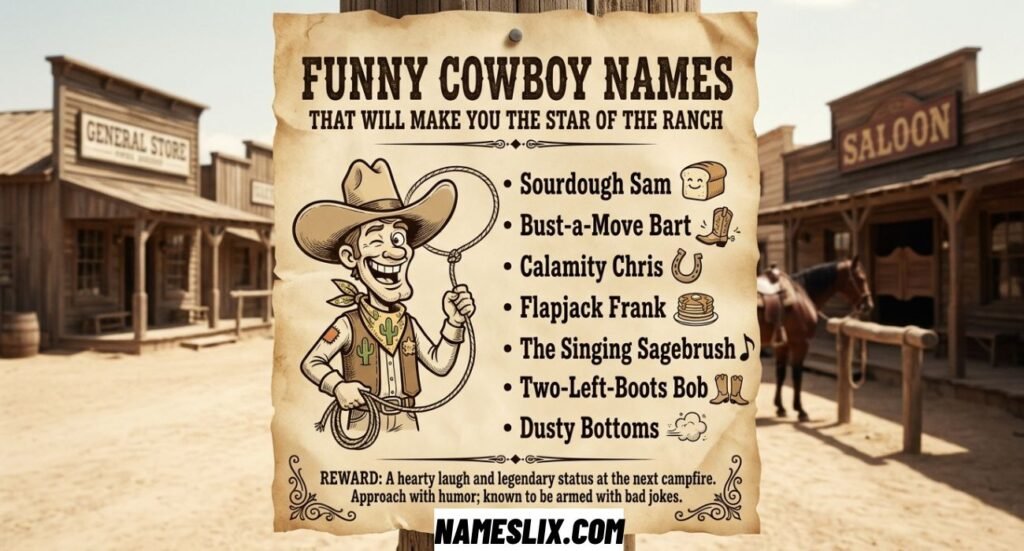 Funny Cowboy Names