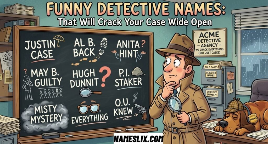 Funny Detective Names