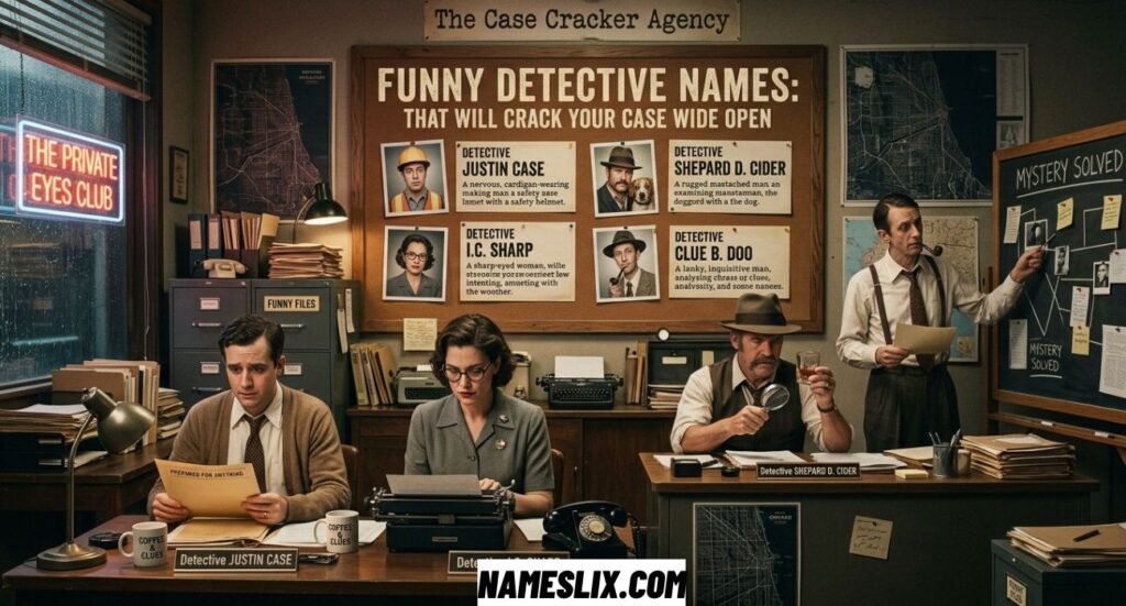 Funny Detective Names