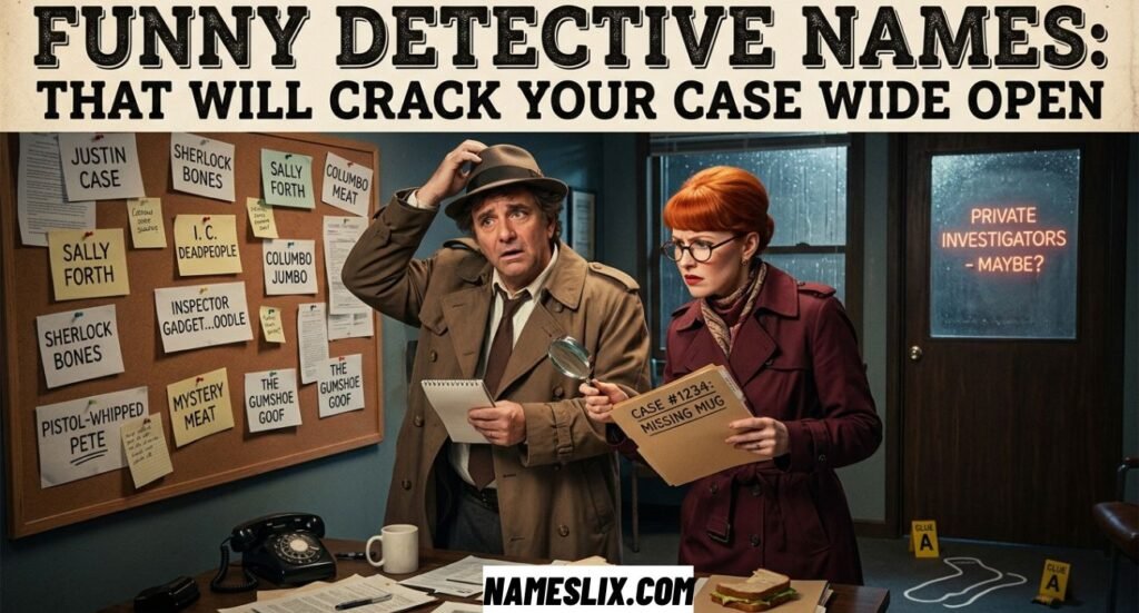 Funny Detective Names