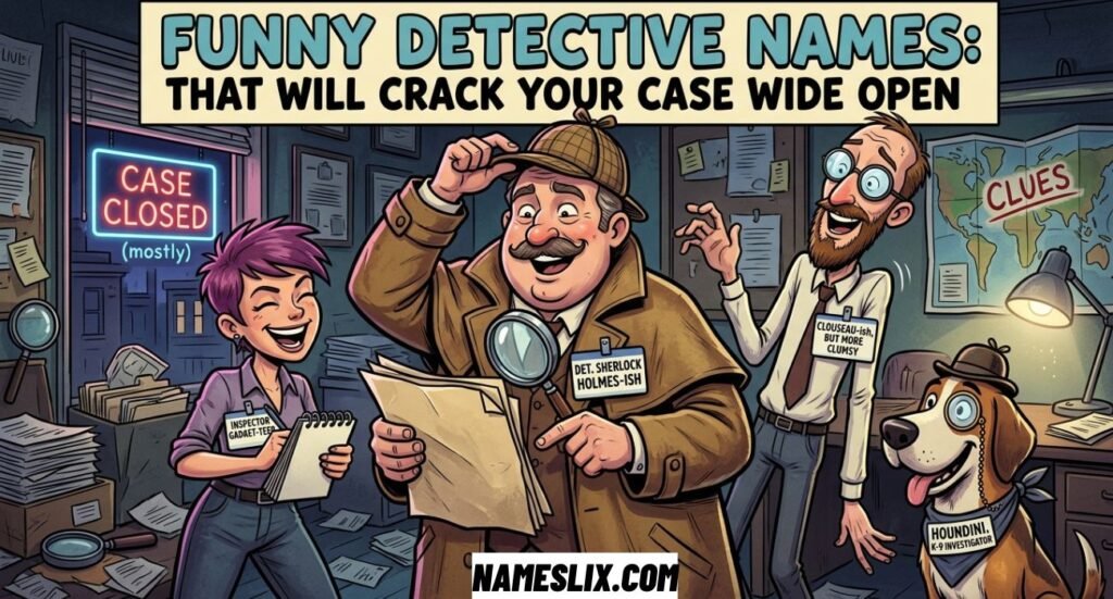 Funny Detective Names