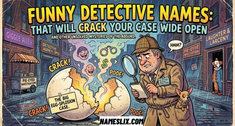Funny Detective Names
