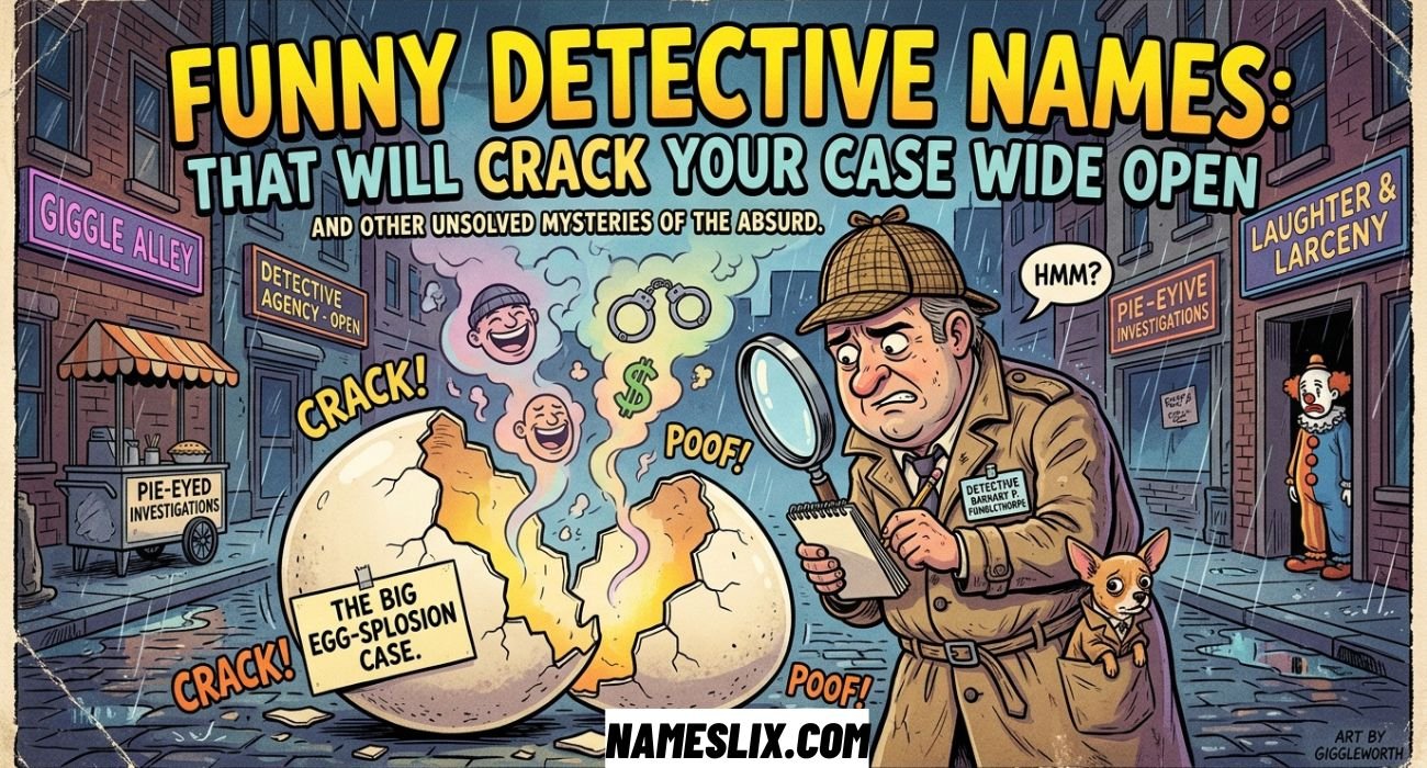 Funny Detective Names