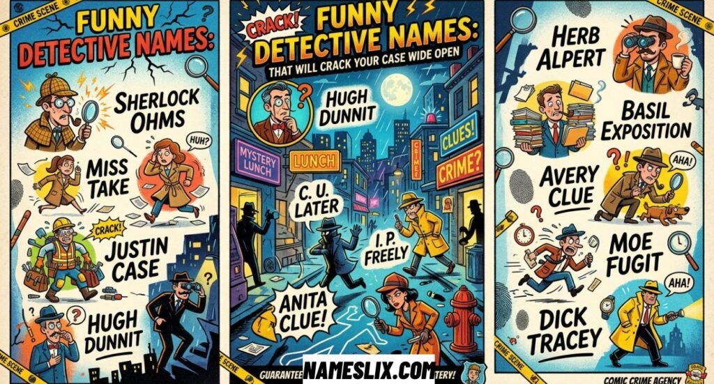 Funny Detective Names