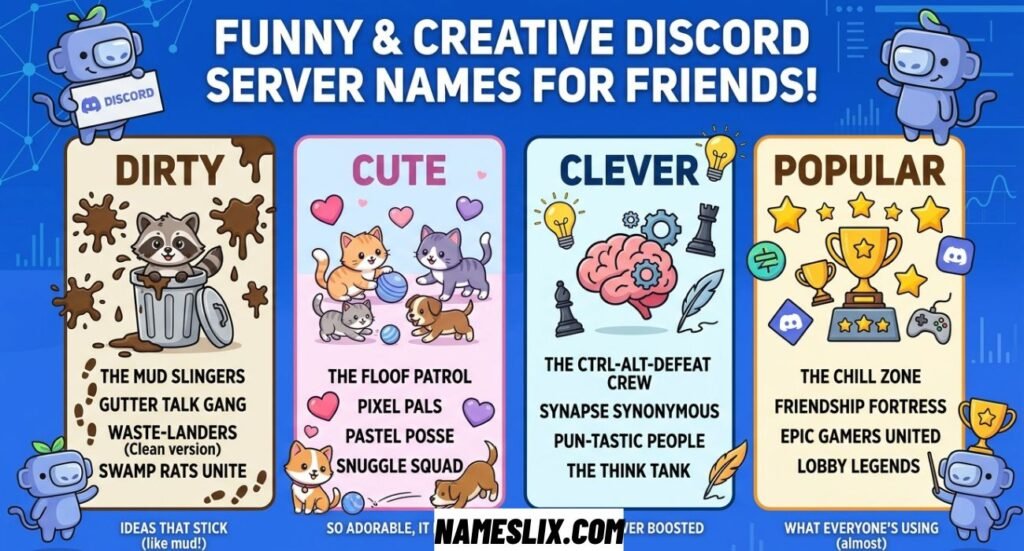 Funny Discord Server Names