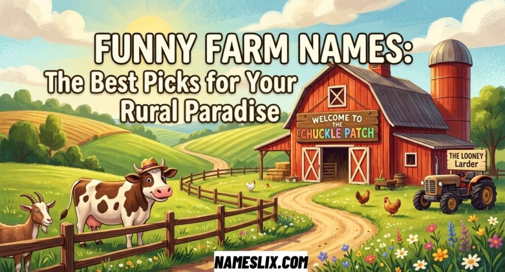 Funny Farm Names