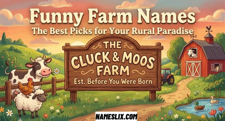 Funny Farm Names