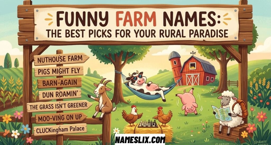 Funny Farm Names