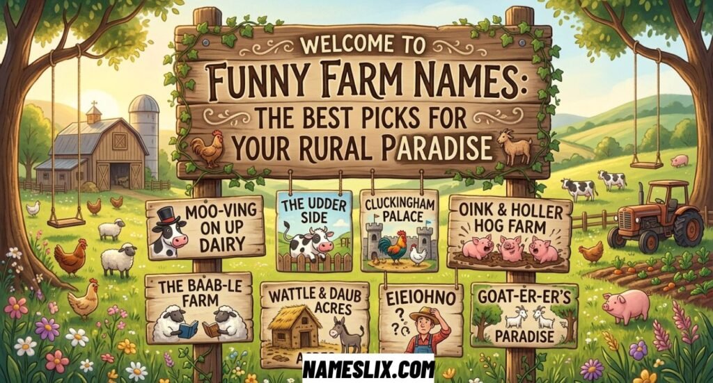 Funny Farm Names
